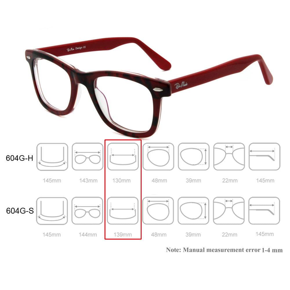 604G-S/H Eyeglasses Frame